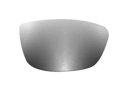 Silver mirrored lenses prevent glare while maintaining neutral colour recognition