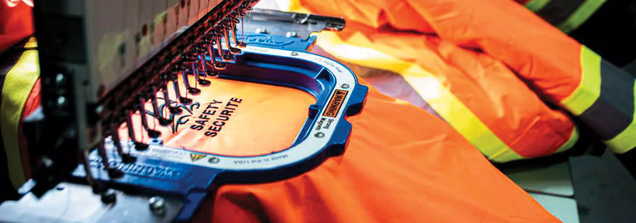 Embroidery uses tread and needle to embed your logo onto the garment