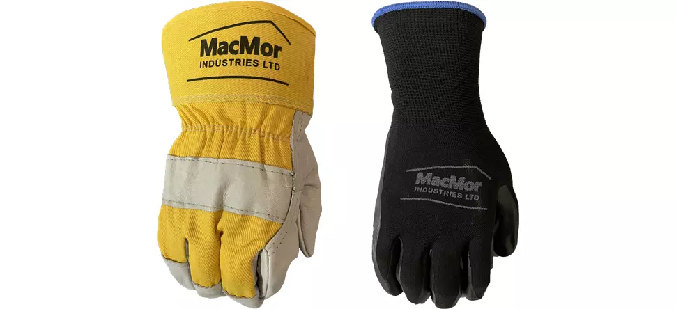 pad printing on gloves allows for detailed logos and branding to be display on cuffs and on the back of the hand