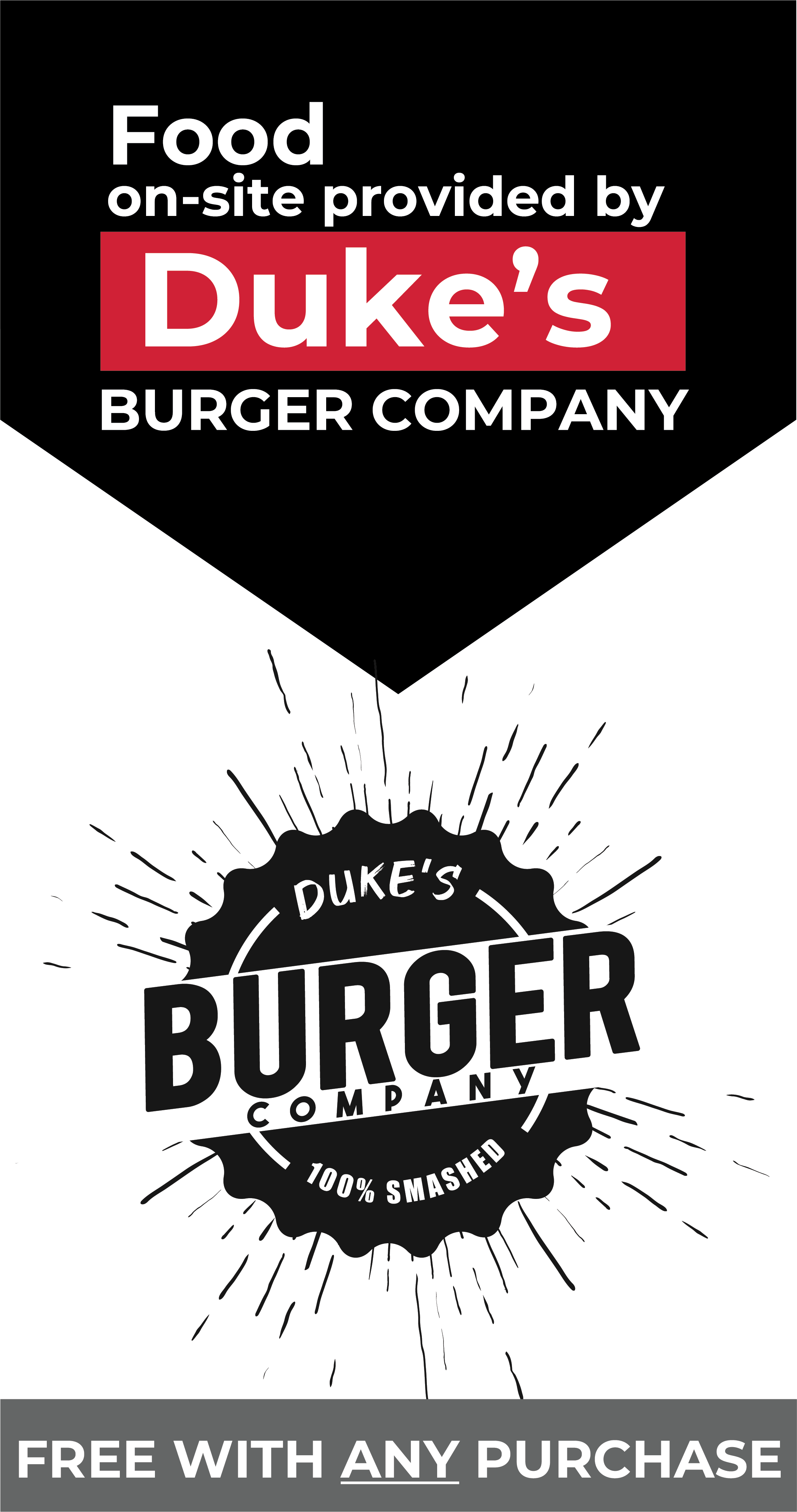 Duke's Burger Company will be on-site at MacMor Winnipeg cooking free burgers for customers with any purchases made that day