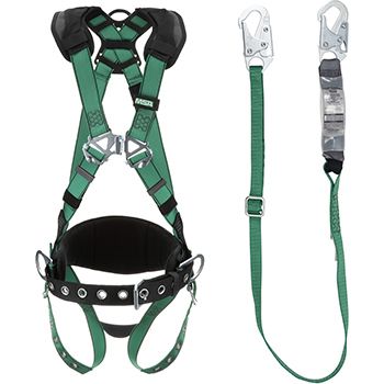 Harness and Lanyard for Soft Goods Inspections