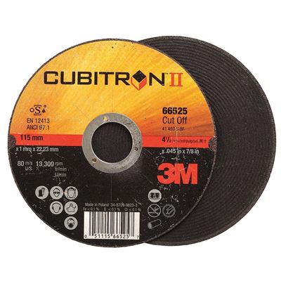 Picture of 3M™ Cubitron™ II Cut-Off Wheels – Type 1 (Flat)