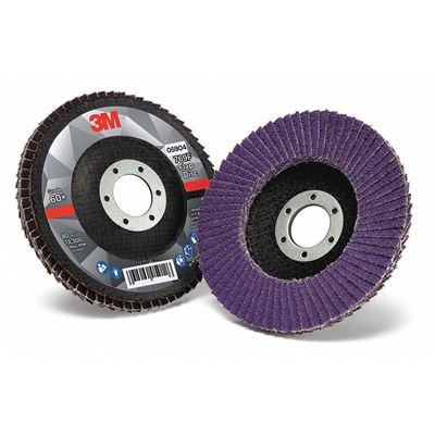 Picture of 3M™ Flap Disc 769F, 4-1/2" x 7/8" Type 29 Angled