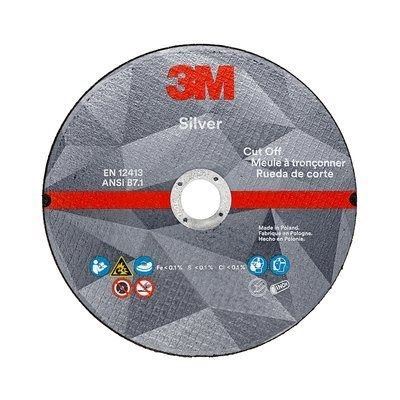 Picture of 3M™ Silver Cut-Off Wheel - Type 1 (Flat)