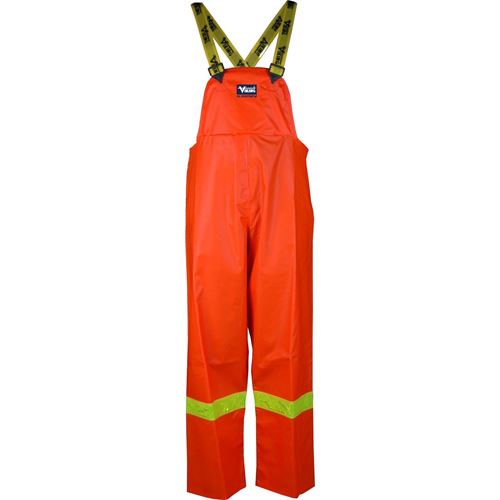 Picture of Viking® 6210 Series Orange Journeyman Hi-Viz PVC Rain Suit Bib Pants - 3X-Large