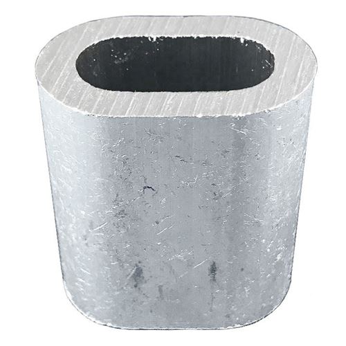 Picture of Duplex Aluminum Oval Sleeves - 1/2"