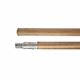Picture of AGF Wood Broom Handle with Threaded Metal Tip - 15/16" x 60"