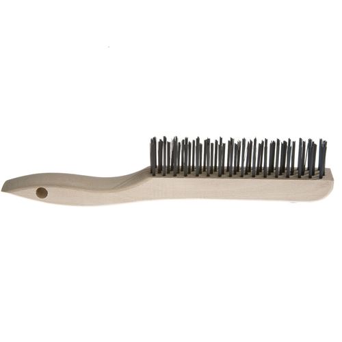 Picture of AGF 4 Row Tempered Steel Wire Brush - Shoe Handle