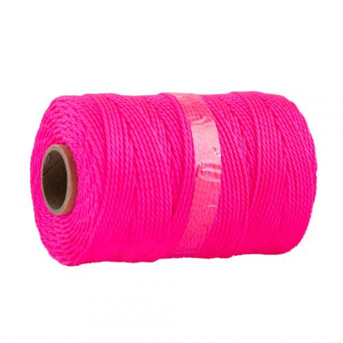 Picture of Barry & Boulerice® Pink Nylon Twisted #18 x 525' Mason Rope