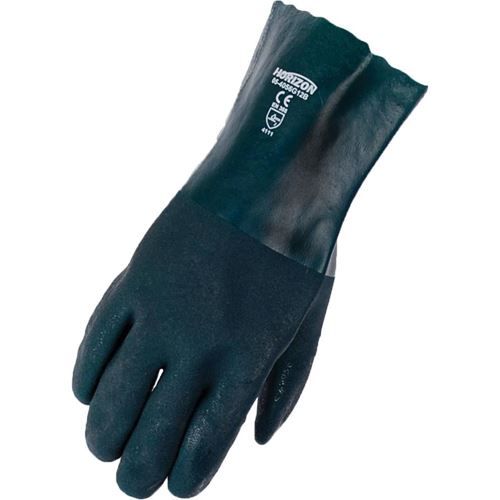 Picture of Horizon™ Green Double-Dipped 18" PVC Gloves - One Size