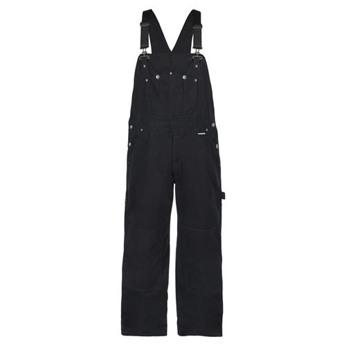 Picture of TERRA® 100123BK Black Heavy Duty Cotton Canvas Bib Overall - Size 2X-Large