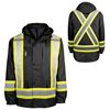 Picture of TERRA® 7-in-1 Hi-Vis Black Parka - Small