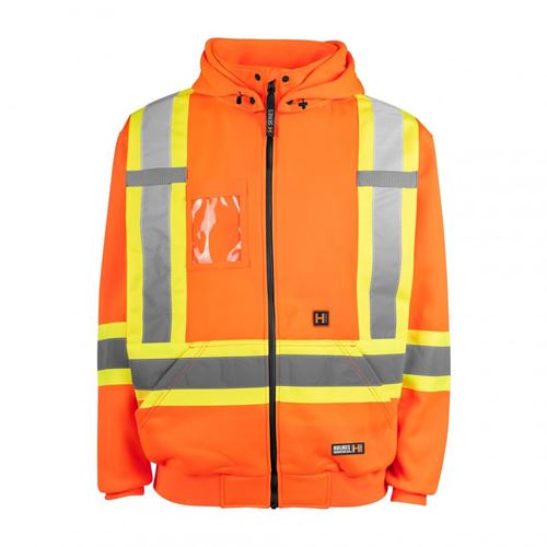 Holmes Workwear® Orange 116506 HiVis Heated Hoodies Large MacMor