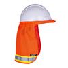 Picture of TERRA® Orange Hi-Vis Hard Hat Sun Shade