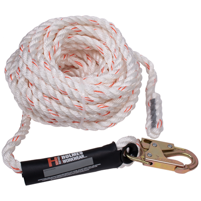 Picture of H SERIES™ 50' 3-Strand Poly Blend Vertical Lifeline