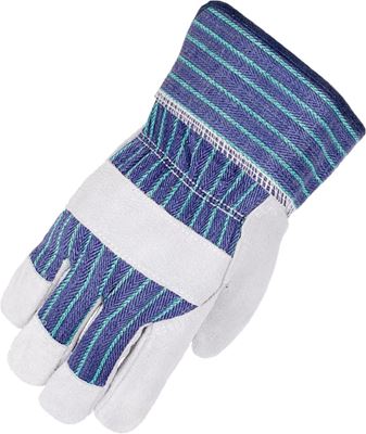 Picture of Horizon™ Deluxe Cowsplit Palm Lined Work Gloves - One Size - Tagged