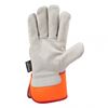 Picture of Horizon™ Orange Hi-Vis Cowhide One-Piece Thinsulate™ Lined Work Gloves