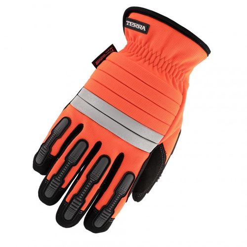 Picture of TERRA® Orange Hi-Vis Thinsulate™-Lined Winter Performance Gloves - Large/X-Large