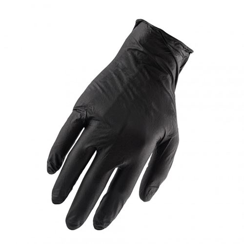 Picture of Horizon™ Black 6 mil Nitrile Disposable Work Gloves - Large