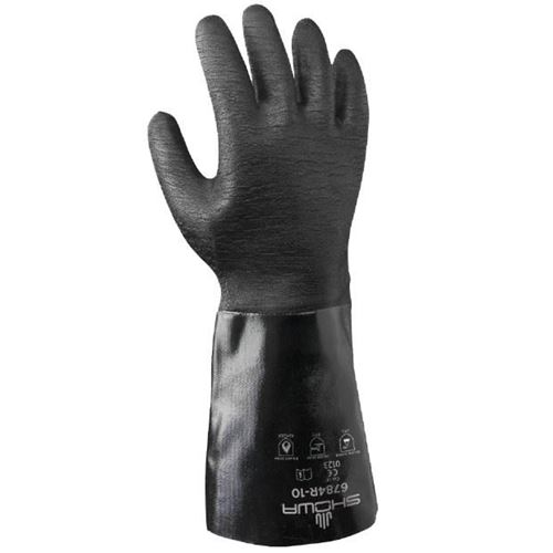 Picture of Showa Best Neo Grab Black Heavy Weight Glove - 14" Length - Size 10