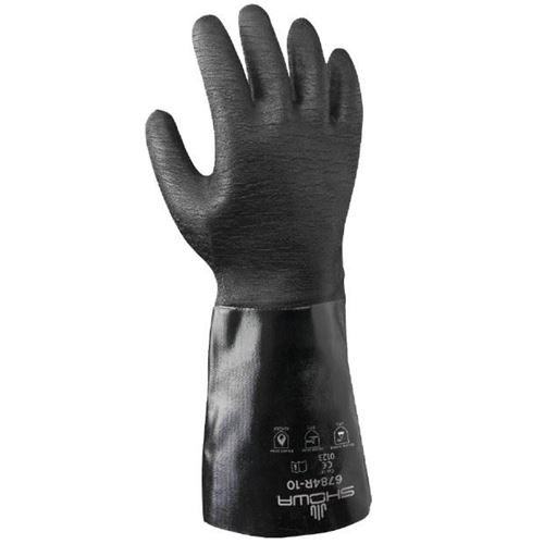Picture of Showa Best Neo Grab Black Heavy Weight Glove - 16" Length - Size 10
