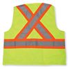 Picture of Big K BK204 Green Sized Polyester Zipper Safety Vests - 2X-Large/3X-Large