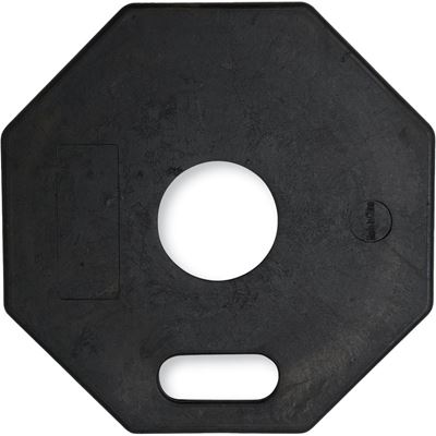Picture of Big K 11 lbs. Octagonal Rubber Delineator Base
