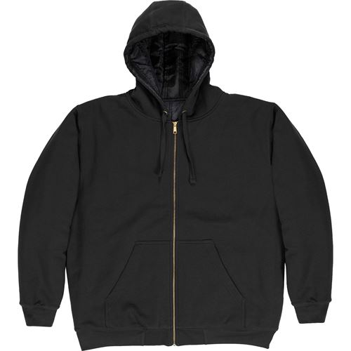 Picture of BERNE® SZ612BK Black Glacier Hooded Sweatshirt - Large