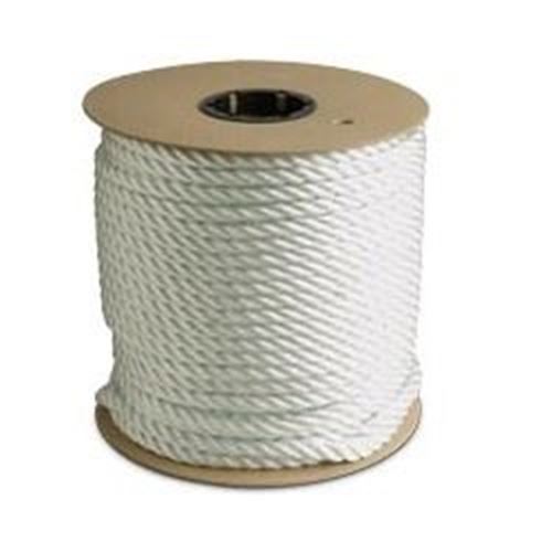 Picture of Canada Cordage 3-Strand Twisted White Nylon Rope - 1/2" x 335'
