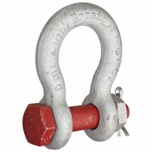 Picture of Crosby® 3/8" G-2130 Galvanized Bolt Type Anchor Shackles