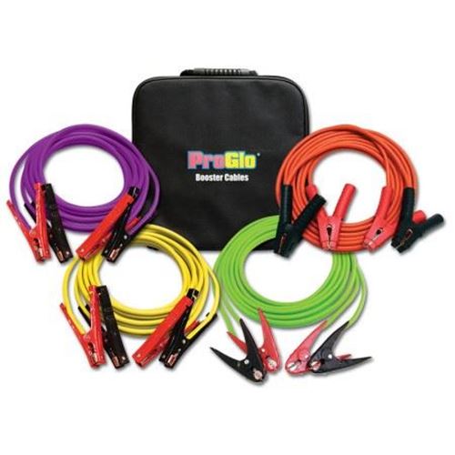 Picture of Pro Glo® 400 AMP Orange Consumer Series Booster Cables - 1 Ga x 30'