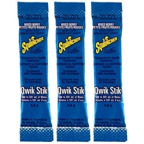 Picture of Sqwincher® Qwik Stiks Drink Crystals - Lite Mixed Berry