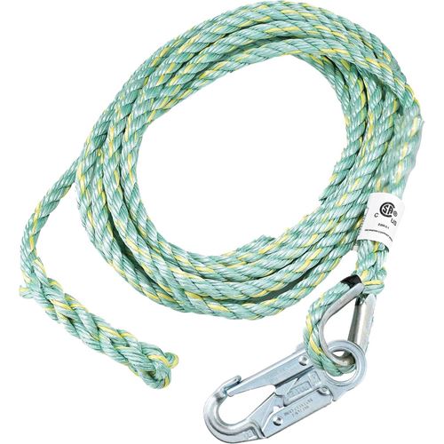 Picture of DSI 100' 3-Strand Co-Polymer Blend Vertical Lifeline