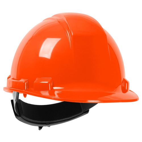 Picture of Dynamic™ Orange Whistler™ Hard Hat, Type 1 - Ratchet Suspension
