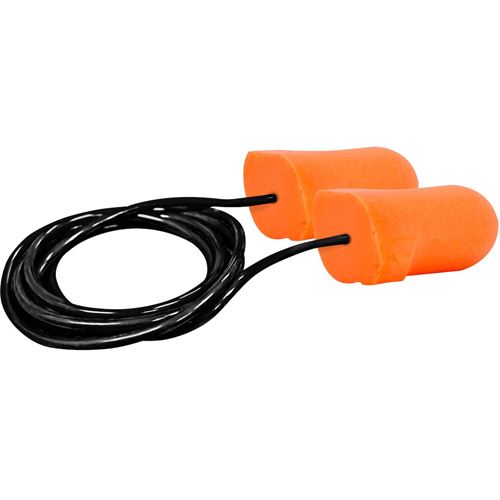 Picture of PIP Mega T-Fit™ T-Shape Disposable Soft Polyurethane Foam Earplugs - Corded