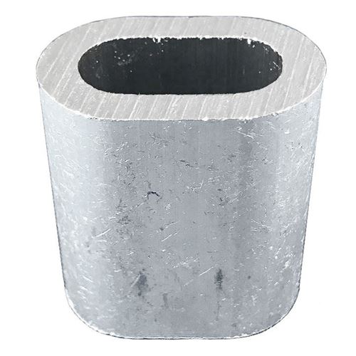 Manchon pour tube en aluminium, sans filetage
