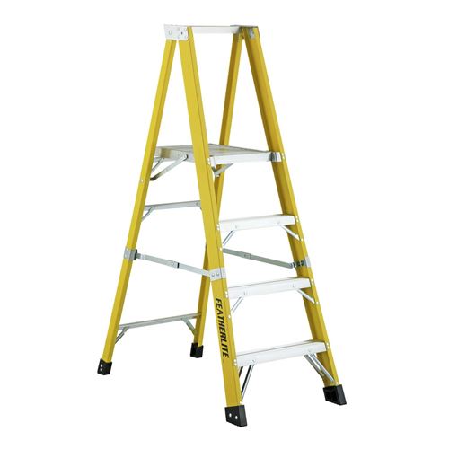 Picture of Featherlite Series 6500 Extra Heavy Duty Fibreglass Platform Step Ladder