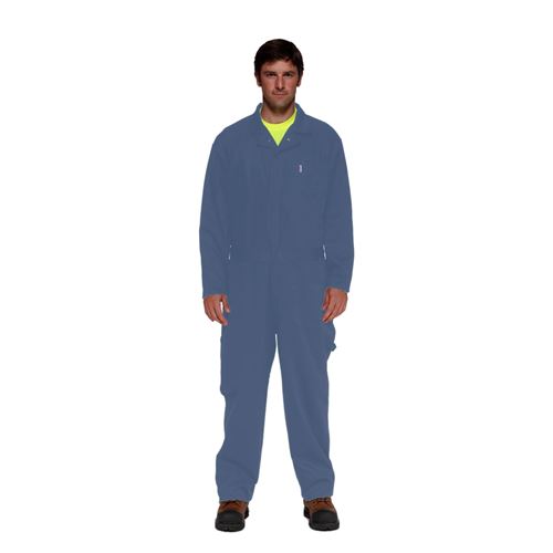 Picture of Stalworth Style 761 Postman Blue Standard Poly/Cotton Coverall - Size 54R