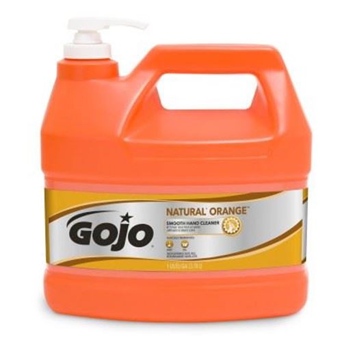 Picture of GOJO® Natural Orange Hand Cleaner - 1 Gallon Pump Dispenser