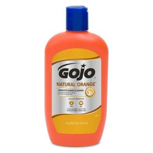 Picture of GOJO® Natural Orange Hand Cleaner - 14 fl. oz. Squeeze Bottle