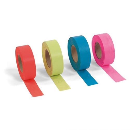 Picture of Fluorescent Pink PVC Flagging Tape - 1" x 150'