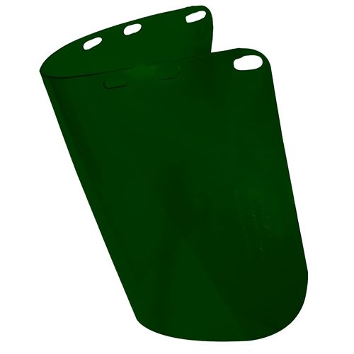 Picture of Honeywell Green 0.04" Polycarbonate Flat Faceshield Visor