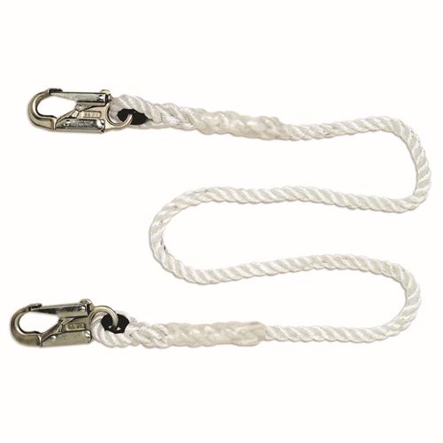 Picture of North by Honeywell 10' Nylon Rope Lanyards - 2 Double-Locking Snap Hooks