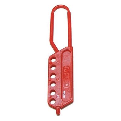 Picture of Honeywell MS01 Hi-Viz Red Dielectric Lockout Hasp