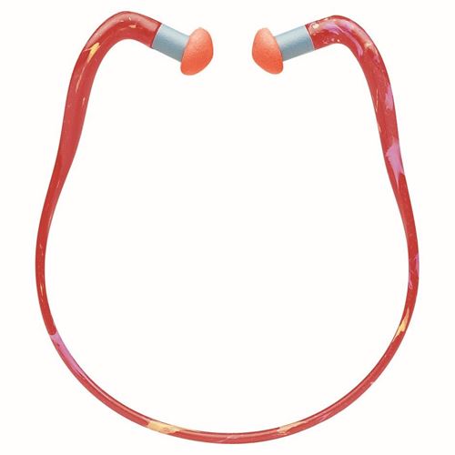 Picture of Howard Leight Quiet Bands Banded Earplugs - Outside Ear