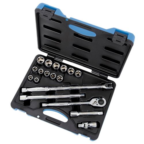JET Metric Socket Wrench Set - 6 Point - 19 Piece | MacMor Industries