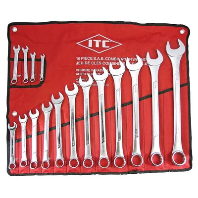 Picture of ITC® 16 Piece Combination Wrench Set - SAE