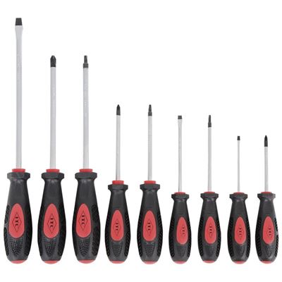 Picture of ITC® Screwdriver Set with Ergonomic Handle - 9 Piece