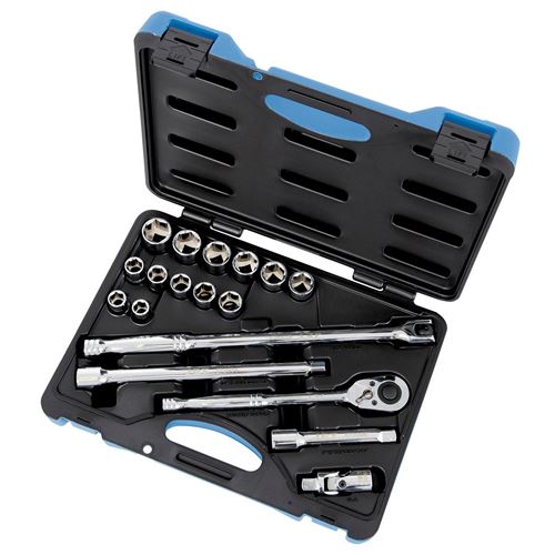 JET Metric Socket Wrench Set 6 Point 19 Piece MacMor Industries