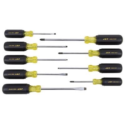 Picture of JET Cushion Grip Screwdriver Set - 9 Piece